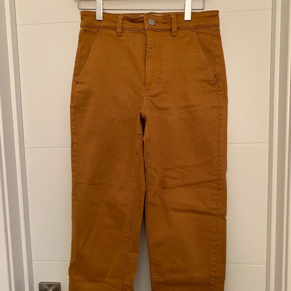 Everlane straight leg crop pant